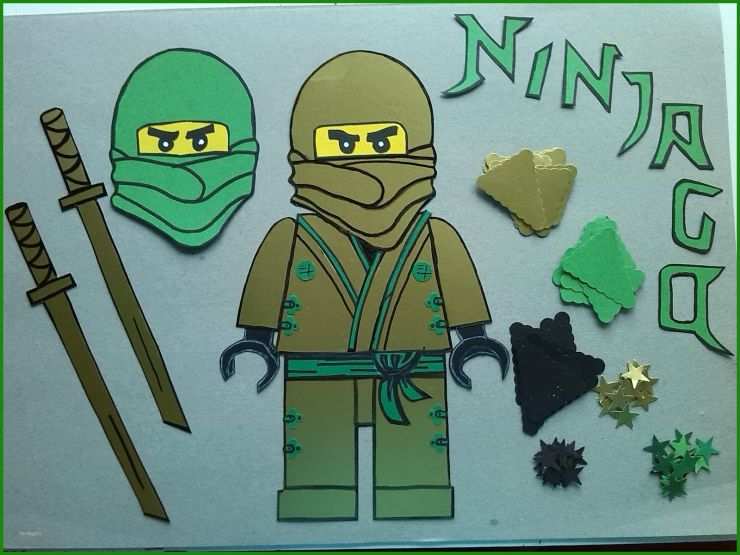 Schultüte Ninjago Basteln Vorlage