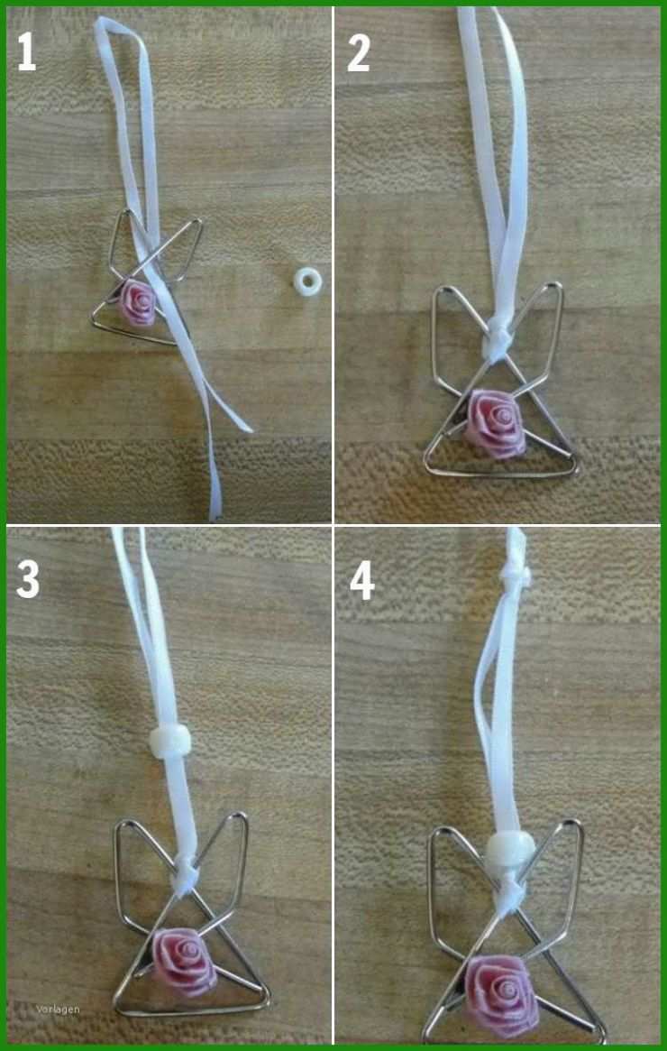 Schutzengel Aus Papier Basteln Vorlage