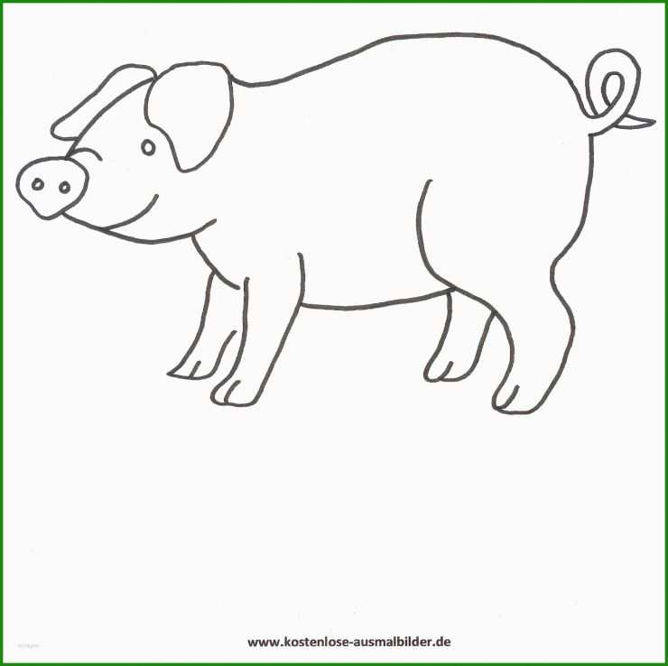 Schwein Basteln Vorlagen 3 Schwein Basteln Vorlagen