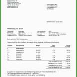 Selbstständigkeit Rechnung Vorlage