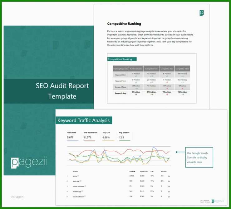 Seo Report Vorlage