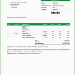 Service Rechnung Muster