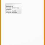 Sichtfenster Brief Vorlage