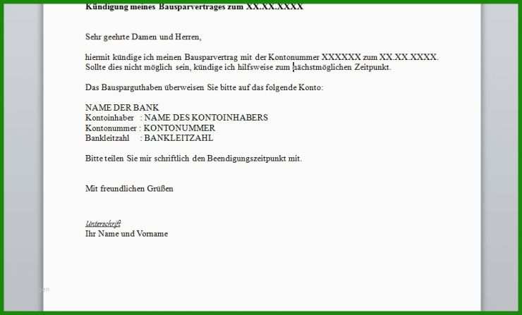 Sky Kündigen Brief Vorlage