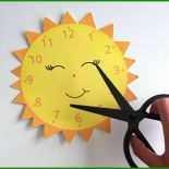 Sonnenuhr Basteln Vorlage