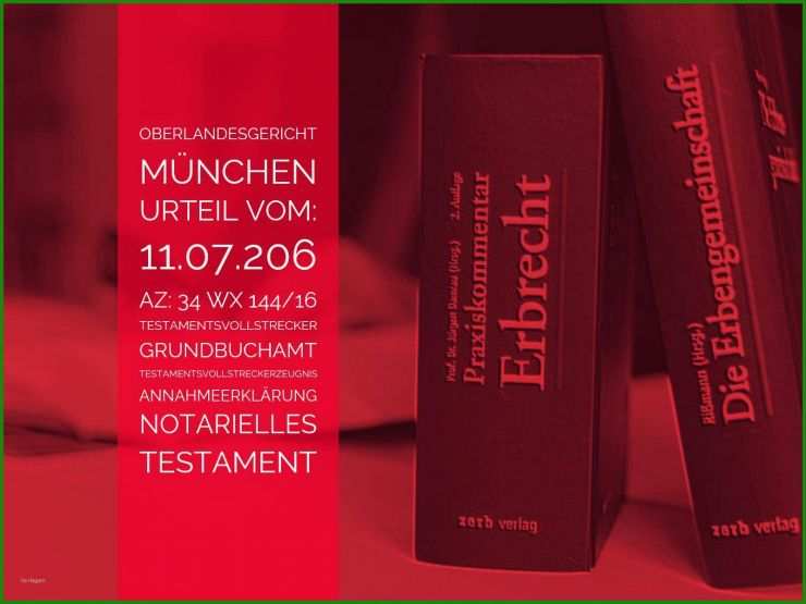 Sorgerecht Testament Vorlage