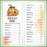 Speisekarte Gestalten Muster