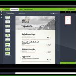 Speisekarte Imbiss Vorlage