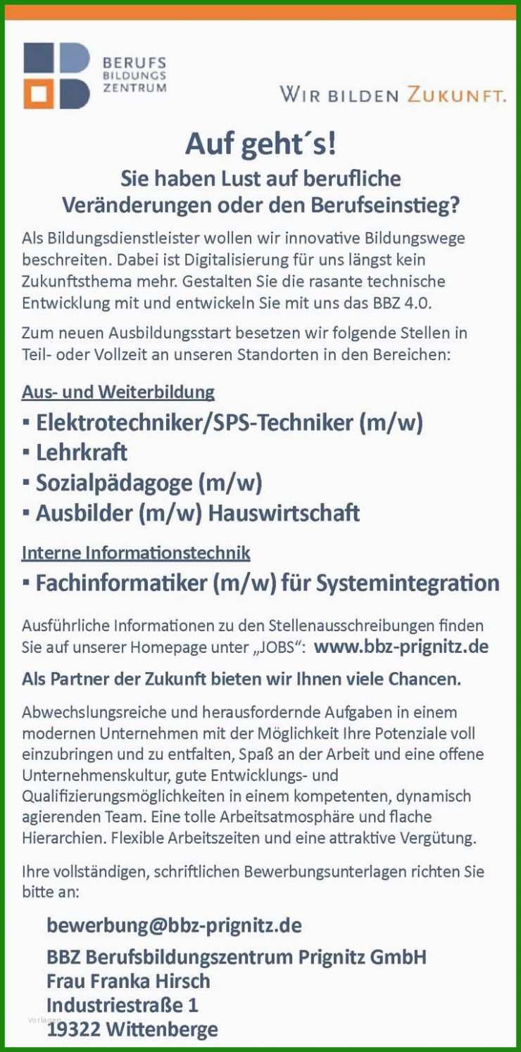 Steckbrief Anerkennungsjahr Muster