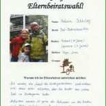 Steckbrief Elternvertretung Vorlage