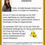 Steckbrief Englisch Vorlage Muster