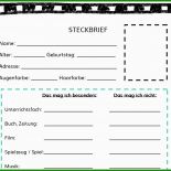 Steckbrief Englischunterricht Vorlage