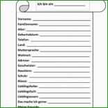 Steckbrief Klasse 5 Vorlage