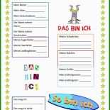 Steckbrief Vorlage Kostenlos Kinder