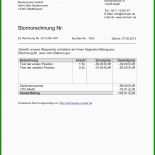 Storno Rechnung Vorlage
