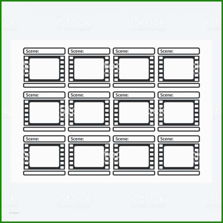 Storyboard Erklärvideo Vorlage
