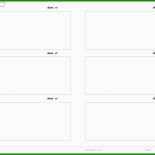 Storyboard Vorlage A4