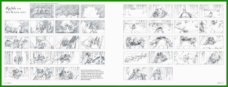 Storyboard Vorlage Buch