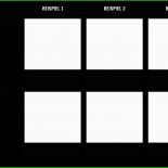 Storyboard Vorlage Deutsch