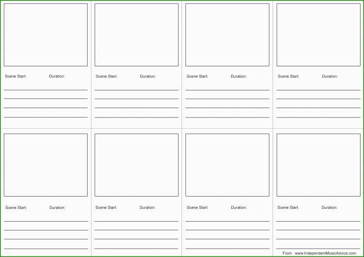 Storyboard Vorlage Doc