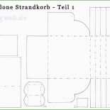 Strandkorb Basteln Vorlage