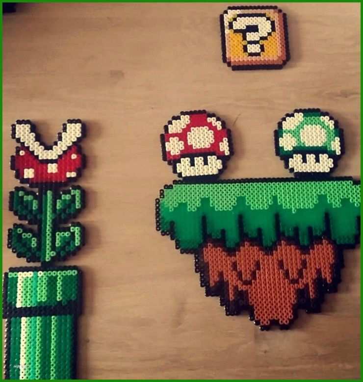 Super Mario Bügelperlen Vorlagen