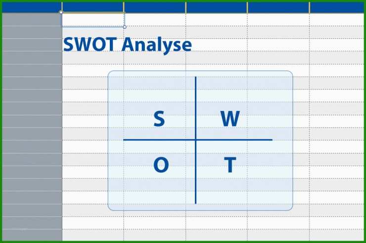 Swot Analyse Excel Vorlage Download