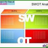 Swot Analyse Powerpoint Vorlage Kostenlos