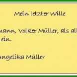 Testament Haus Vererben Vorlage