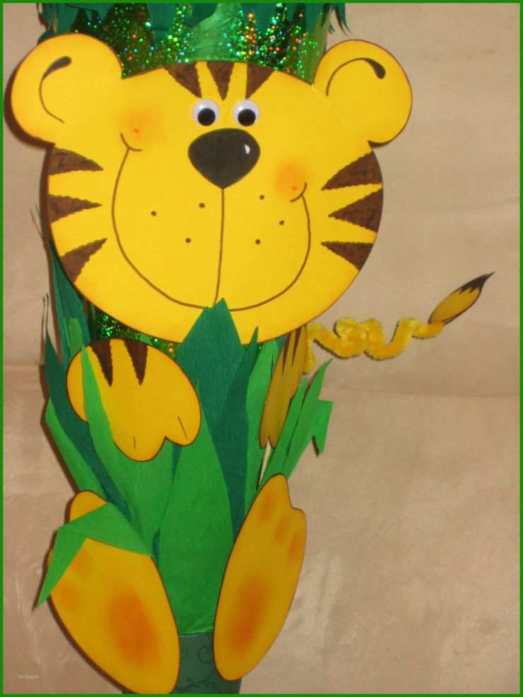 Tiger Vorlage Basteln