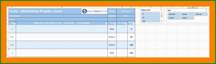 To Do Liste Excel Vorlage Download