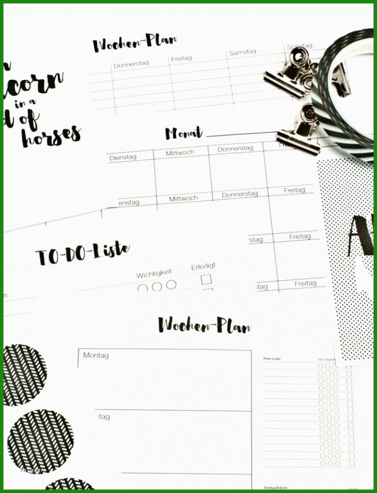 To Do Liste Vorlage Drucken