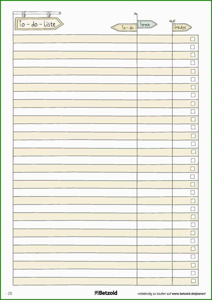 To Do Liste Vorlagen Kostenlos