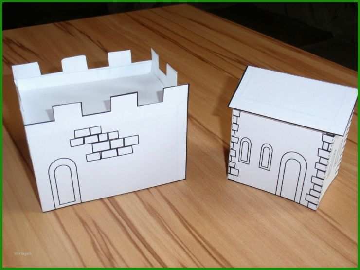 Turm Basteln Vorlage