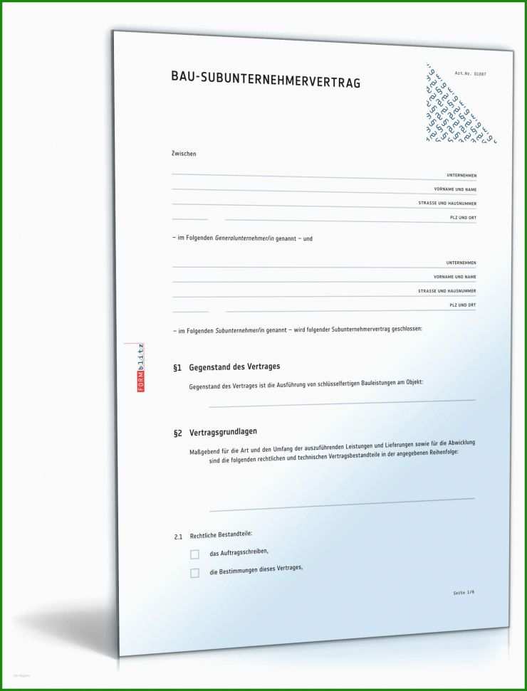 Unbefristeter Arbeitsvertrag Muster Kostenlos Download