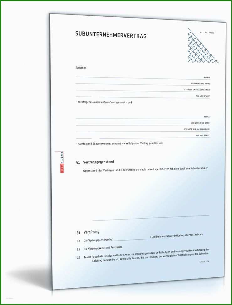 Untermietvertrag Büro Vorlage Kostenlos