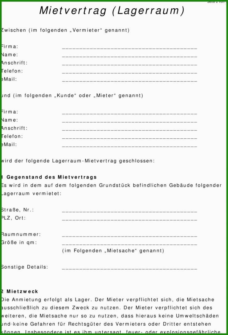 Untermietvertrag Halle Muster