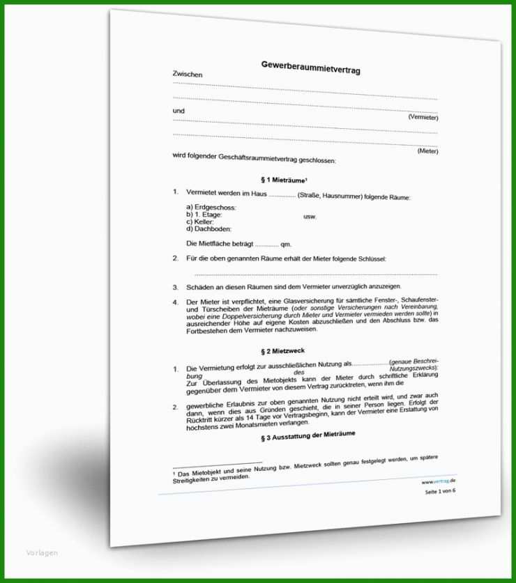 Verlängerung Befristeter Mietvertrag Muster