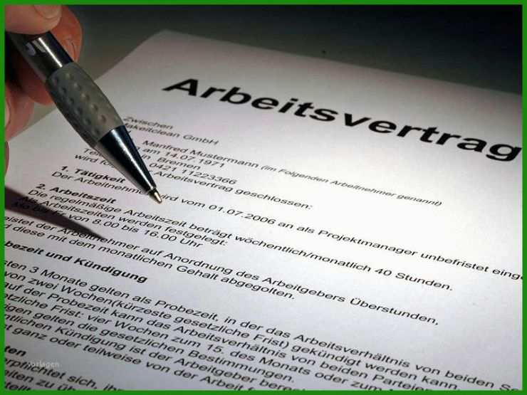 Vertragsauflösung Arbeitsvertrag Vorlage