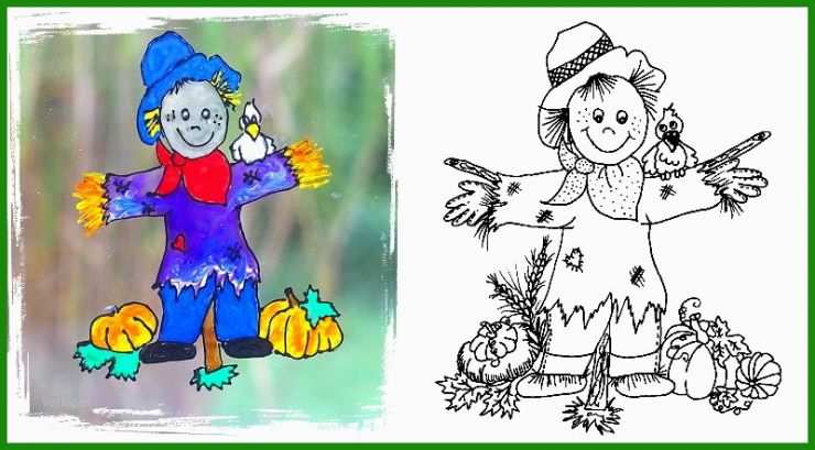 Vogelscheuche Basteln Vorlagen 5 Vogelscheuche Basteln Vorlagen