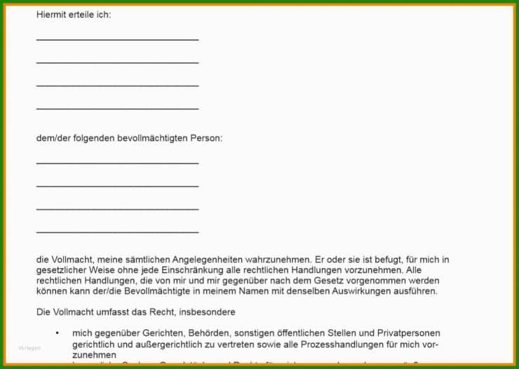 Vollmacht Aok Muster