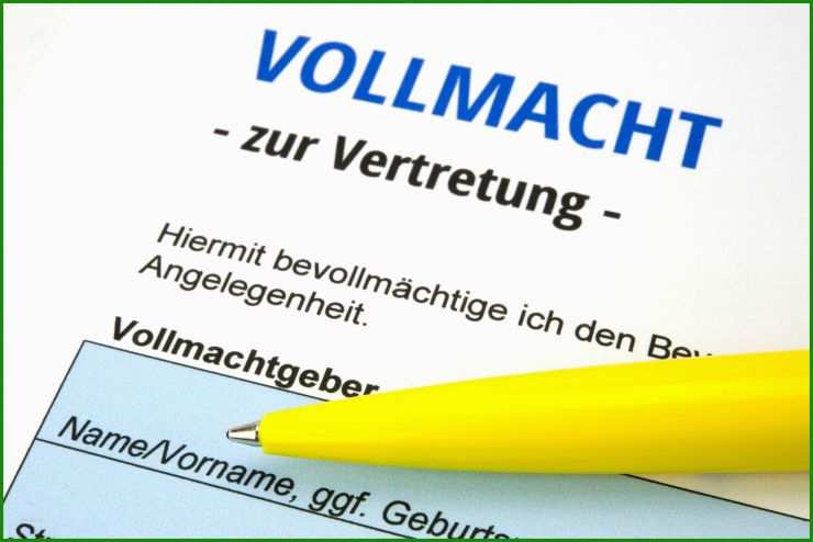 Vollmacht Arzt Muster