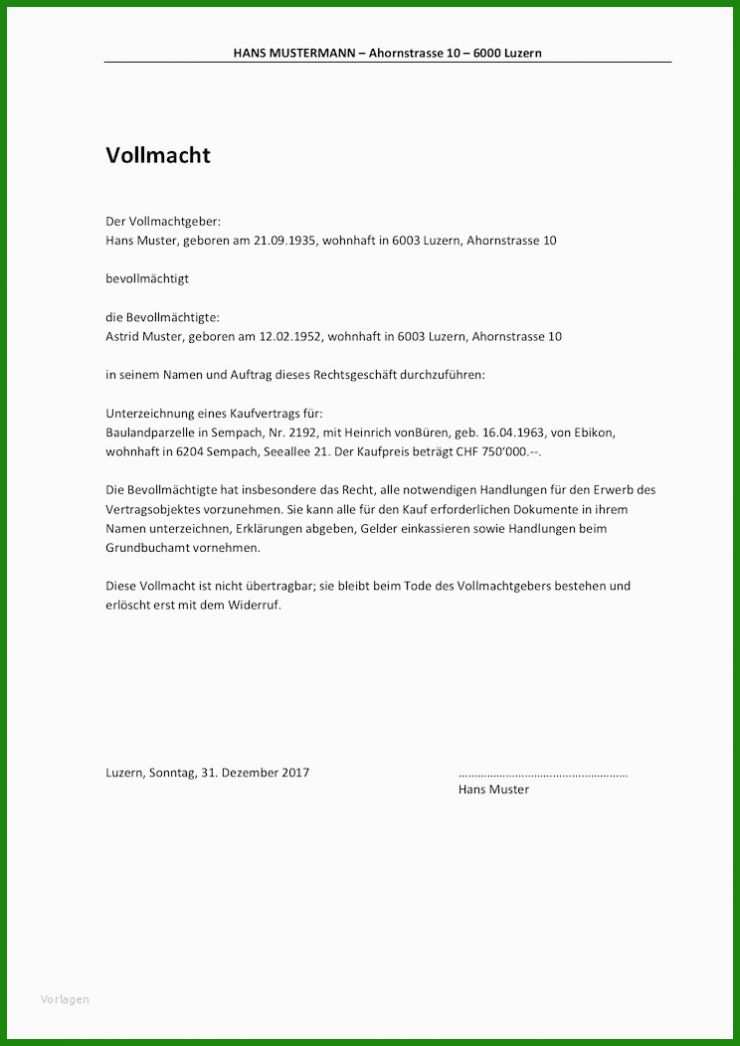 Vollmacht Aufenthaltsbestimmungsrecht Muster