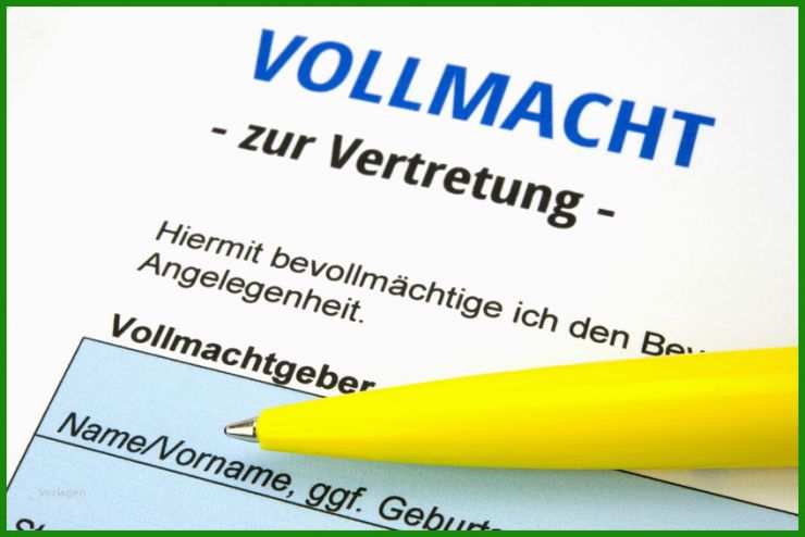 Vollmacht Für Eigentümerversammlung Muster