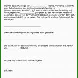 Vollmacht Gläubigerversammlung Muster