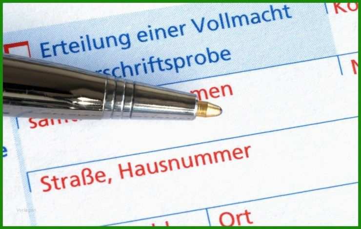 Vollmacht Immobilienkauf Muster