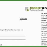 Vollmacht Jobcenter Muster