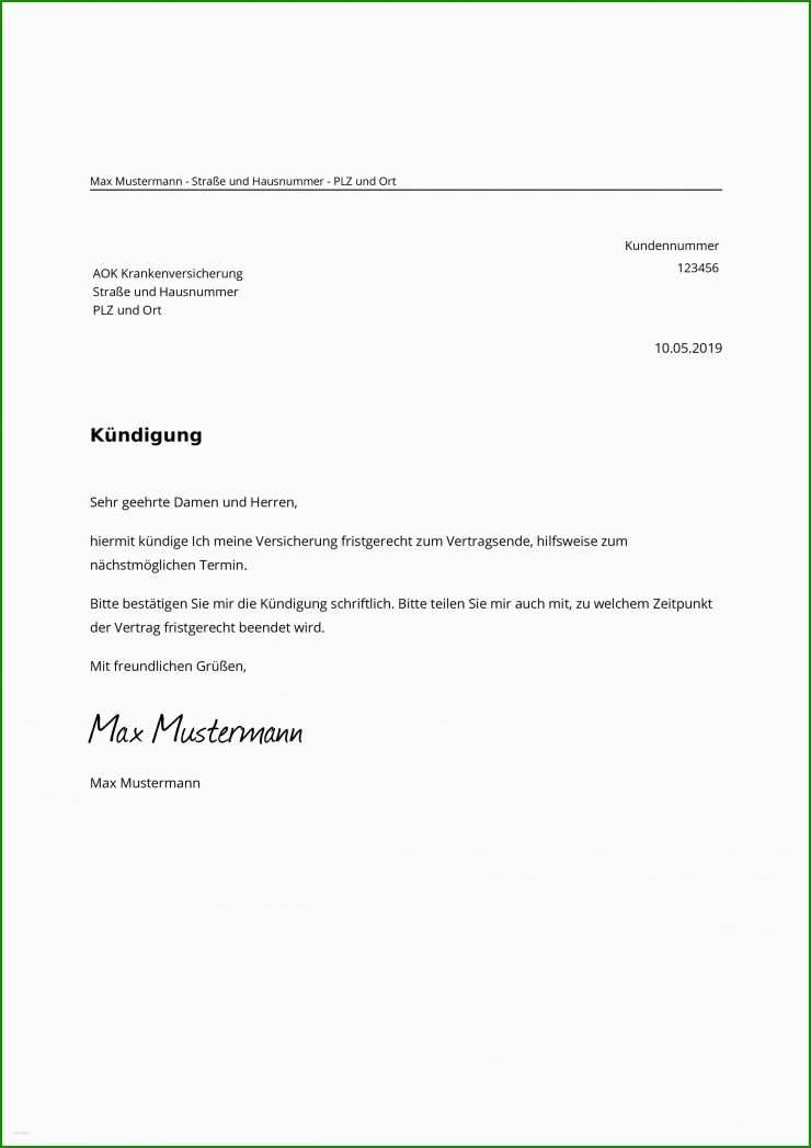 Vollmacht Krankenkasse Aok Muster
