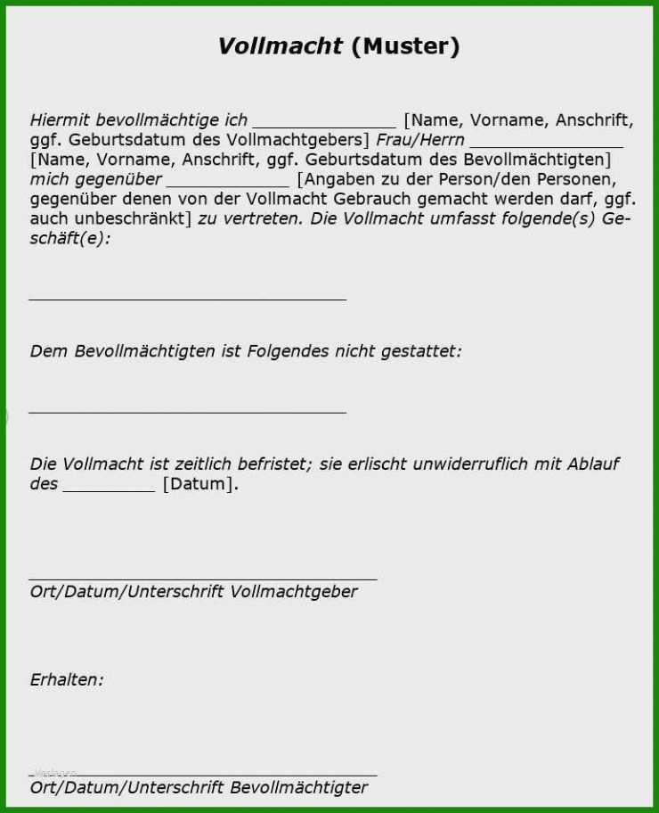 Vollmacht Krankenkasse Aok Muster Pdf