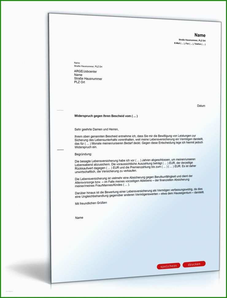 Vollmacht Muster Versicherung